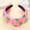 NVENF Flower Headbands for Women Beaded Pink Floral Headbands Rhienstone