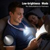 Plynvexa LED Book Light with Bluetooth Speaker,Bendable Neck Light 2600mAh