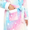 ccko Plush Robes For Women, Fleece Fuzzy Womens Robe,Soft Warm