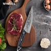 MOSFiATA Damascus Chef Knife 8 Inch, Professional Ultra Sharp Chef's