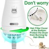 LIVEKEY 2-in-1 Pet Grooming Dryer with Adjustable Temperature and Slicker
