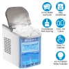 iMounTEK Portable Countertop Ice Maker 33Lbs/24H Self-Cleaning Scoop Basket Ice