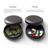 JCASE Sturdy Stash Metal Tin, Airtight, Waterproof, Diameter 55 x