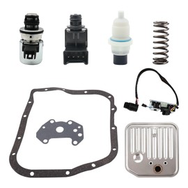 Automatic Transmission Filter Gasket Kit Lock-up Solenoid Set + Wire Harness 52118500AB For Jeep Grand Cherokee 2000-2007 Dodge Durango Ram 52118789.