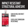 J-B Weld Impact-Resistant Structural Adhesive - 200ml - 2 Mixers
