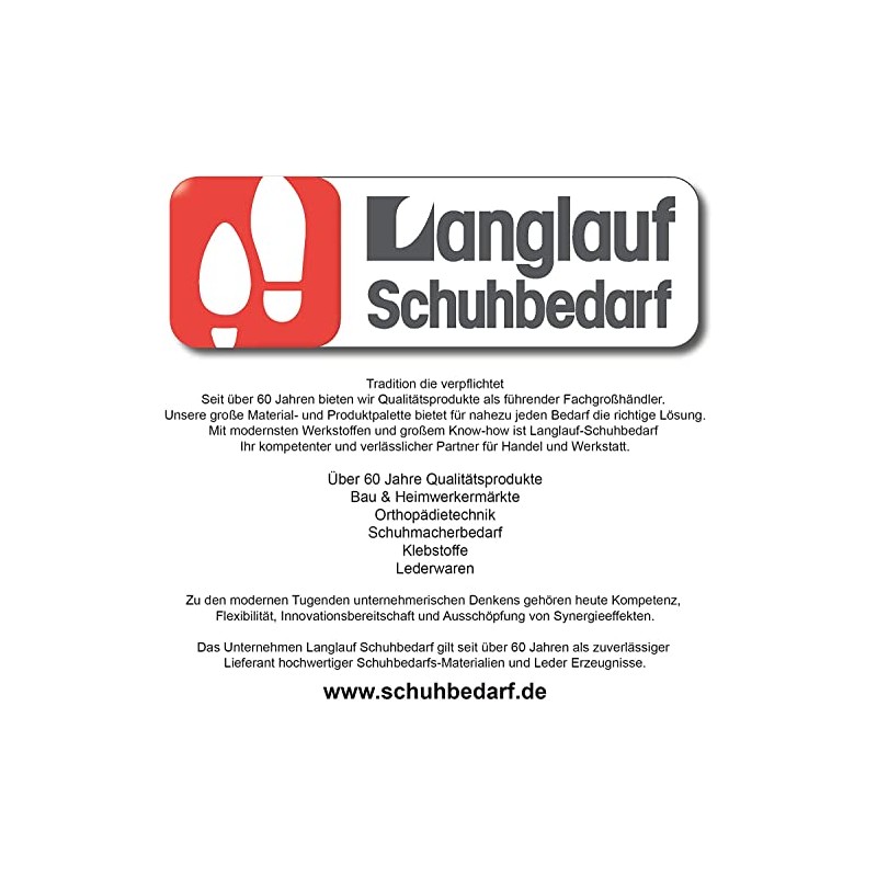 Langlauf Schuhbedarf 9-Piece Punch Set for Leather Fabric Foil Canvas