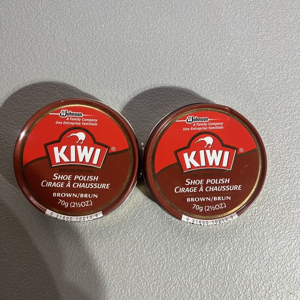 Kiwi Lot of 2 New Kiwi Shoe Polish. ~Renews &