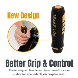 POWERTEC 71395 Taper/Straight Line Jig for Table Saws with 3/4” Wide by 3/8” Deep Miter Slot