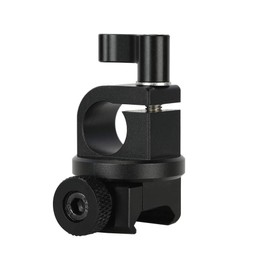 NICEYRIG Nut Rail Clamp NATO Rail Clamp 15mm Rod Clamp 15mm Rod Lock Knob Photography Accessory-427