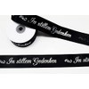 CaPiSo 5 m Mourning Ribbon 40 mm Width Black with