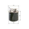 Bosch 0450906458 Line Filter