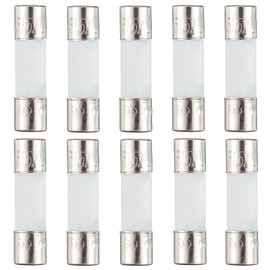 HUAREW F15AL250V 10 Pcs 5 x 20 mm 0.2x0.78 inch Fast Blow Ceramic Tube Fuses 15A 250V
