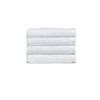 Cozy Earth White Ribbed Washcloth