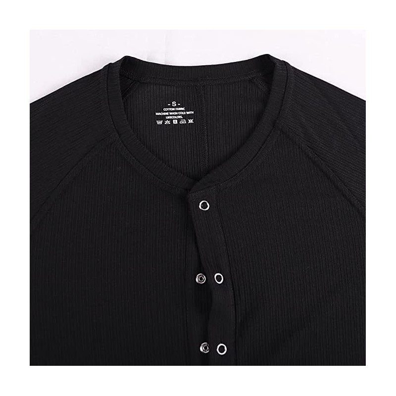 Men's Long Sleeve Pyjamas Sleepwear One Piece Button Down Pyjamas,