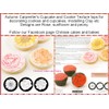 Autumn Carpenter Designs Cupcake Top Impression Mat Set - Floral