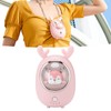 Portable Neck Fan Cute Pet Multifunction 3 Speeds Low Noise
