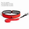 Surfboard Waist Leash 7mm Thick 10ft Coiled Surf Board Leash