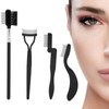 Peine Plegable para Cejas de 4 Piezas, Cepillo Separador de