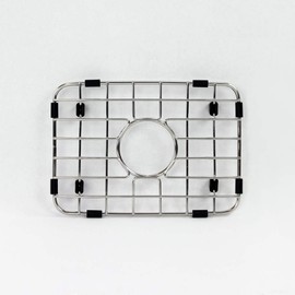 Transolid TSGS15151 Select Bottom Sink Grid, 9.64-in L x 6.89-in W x 1-in H, Stainless Steel