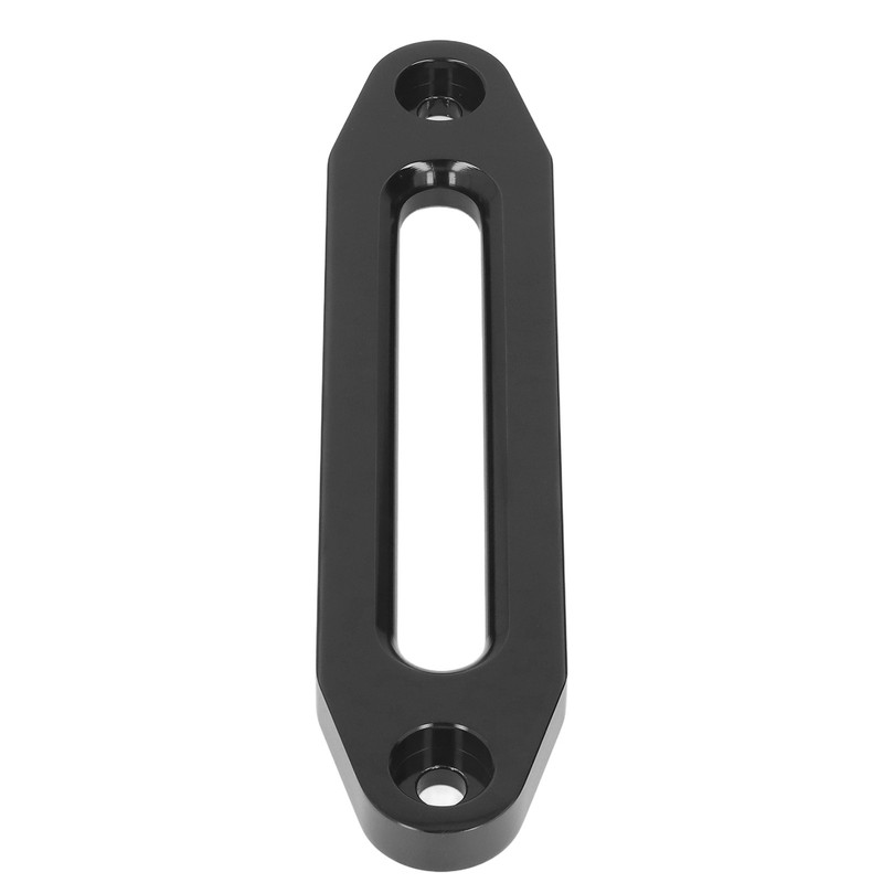 Winch Hawse Fairlead 10in/25.4cm 8000‑15000lb Loading Aluminium Anti Binding UniversalBlack