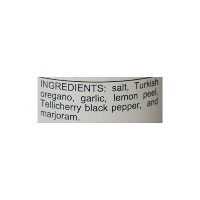 Greek Seasoning By Penzeys Spices 2.3 oz 1/2 cup jar