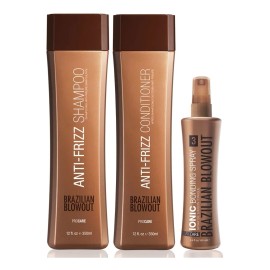 Trio Shampoo-acondicionador-sellador Brazilian Blowout