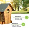 GARTENETAGE Sweden Scattered Feed Silo - Colourful Bird Feeding for