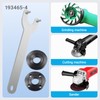 3-Pack Angle Grinder Flange Nut & Wrench Set – for