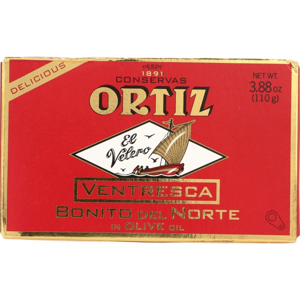 Ortiz Ventresca White Tuna Belly in Oil, 110-Grams