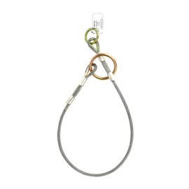 Frontline Fall Protection MPW04 Wire Rope 4' Choker Anchor | Galvanized Steel Wire Rope | Portable & Lightweight | Highly Corrosion | Easy Installation | OSHA & ANSI Compliant