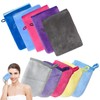YALiya Pack of 10 Face Cloths & Wash Gloves, Microfibre