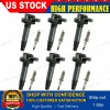 new 6PCS Ignition Coil & Spark Plug Kit For 2011-2014