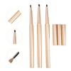 Minkissy 3pcs Smudge Eyebrow Pencil Professional Makeup Accessories for Effortless