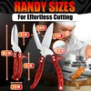 4-in-1 Kitchen Shears Heavy Duty – Sharp Seafood, Turkey Shears