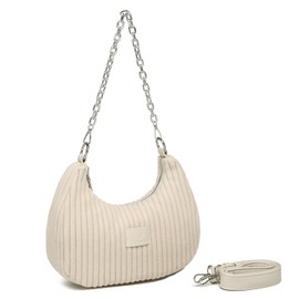 cotwoco Handbag Women's Shoulder Bag - Crossbody Bag Elegant Hobo Bag Shoulder Bag for Women PU Leather Shoulder Bag Women with Removable Shoulder Strap for School Office Work Travel Excursion