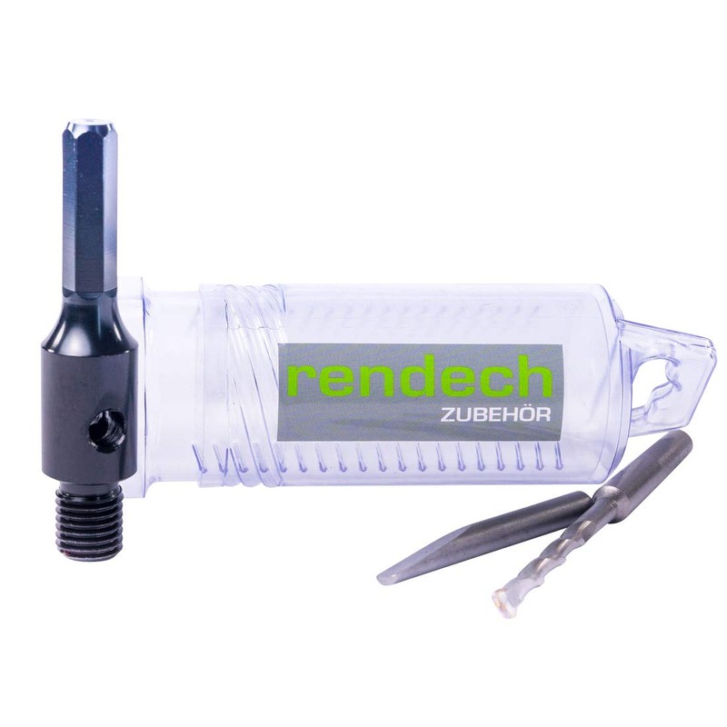 6-sided adapter including pilot drill and ejection wedge for all