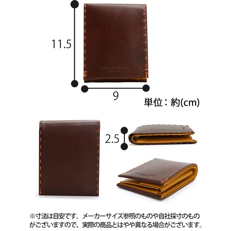 Catherine Hamnet London Bifold Wallet, Color Tailored 2, Made in