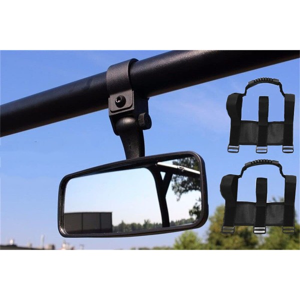 HTTMT- UTV-004+022 -UTV POLARIS RZR 1.75" REAR-VIEW SIDE-VIEW HIGH IMPACT