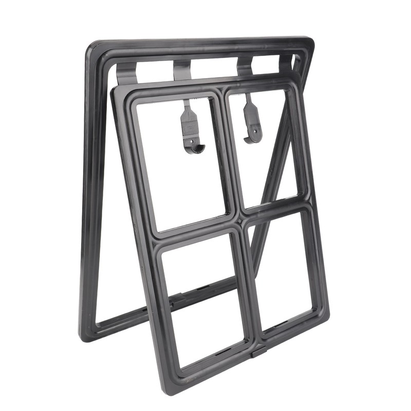 Pet Screen Door Professional Bite Resistant Free Access Lockable Dog
