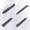 Runseaway 12PCS PCI Slot Covers Black Zinc-Plated Steel Vented Dust