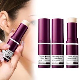 3 piezas Bálsamo Multifunción de Calcio y Colágeno  Barra De Cuidado De Ojos  Bálsamo Anti-Arrugas e Hidratante para Contorno de Ojos, Cuello y...    