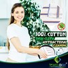 Towelogy® 5 Pack Cotton Dish Cloths Waffle Weave White Super