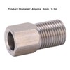 Stainless Steel Hydraulic Brake Hose Compression Nut 10pcs 8mm Screw