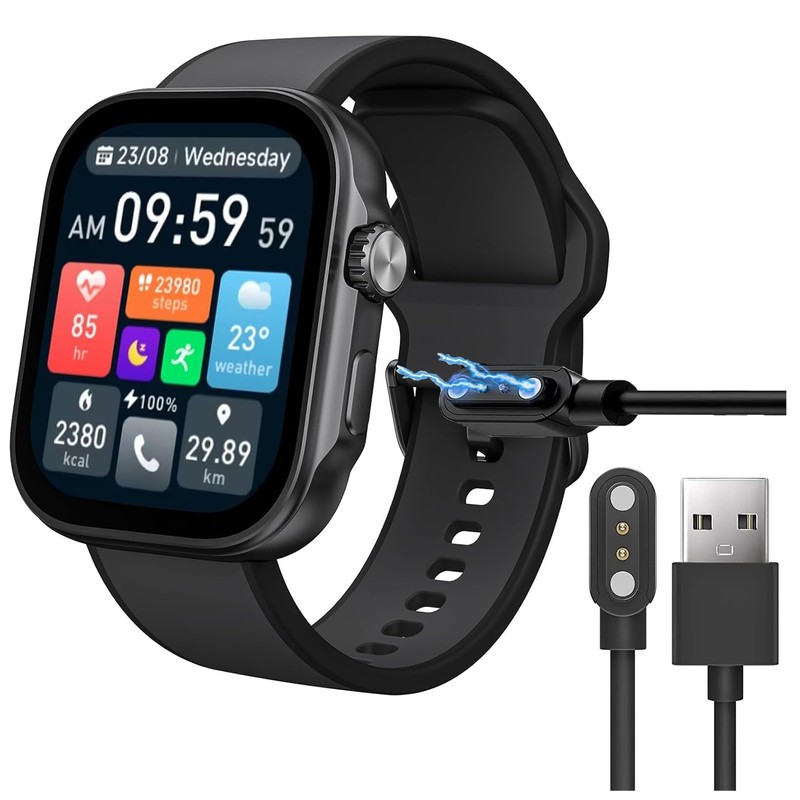 Compatible with GZC Smart Watch Charger, Lamshaw Magnetic Replacement Charger