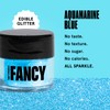 Fancy Sprinkles Aquamarine Blue Premium Edible Glitter, 100% Edible Glitter