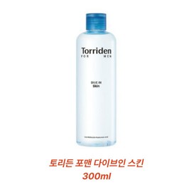 Torriden Dive In For Men Low Molecular Hyaluronic Acid Skin 300ml Men's Skin Male Skin Torriden Skin Hypoallergenic Skin Dry Skin Sensitive Skin Hydrating Skin Inner Moisture Customized for Men, 1 Item / 토리든 다이브인 포맨 저분자 히알루론산 스킨 300ml 남자스킨 남성스킨 토리든스킨 저자극