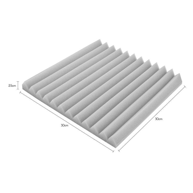 24pcs/pack Studio Foams Sound Insulation Foam Sound Absorbing Panels Soundproof