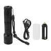 LED Rechargable Flashlight Super Bright Torch 3000lm Zoomable Outdoor Waterproof
