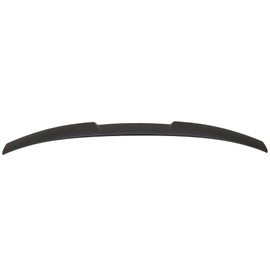 Roof Spoiler Compatible with 2016-2021 Honda Civic, IKON Style Unpainted Black ABS Added On Rear Wing by IKON MOTORSPORTS