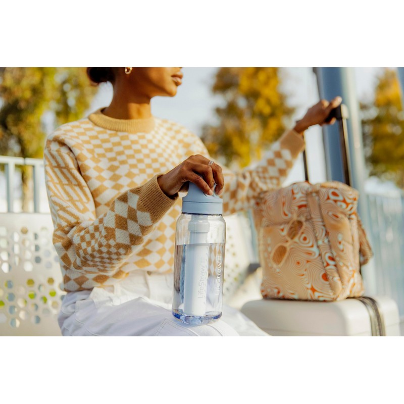 LifeStraw Go Series – BPA-Free Water Filter Bottle for Travel